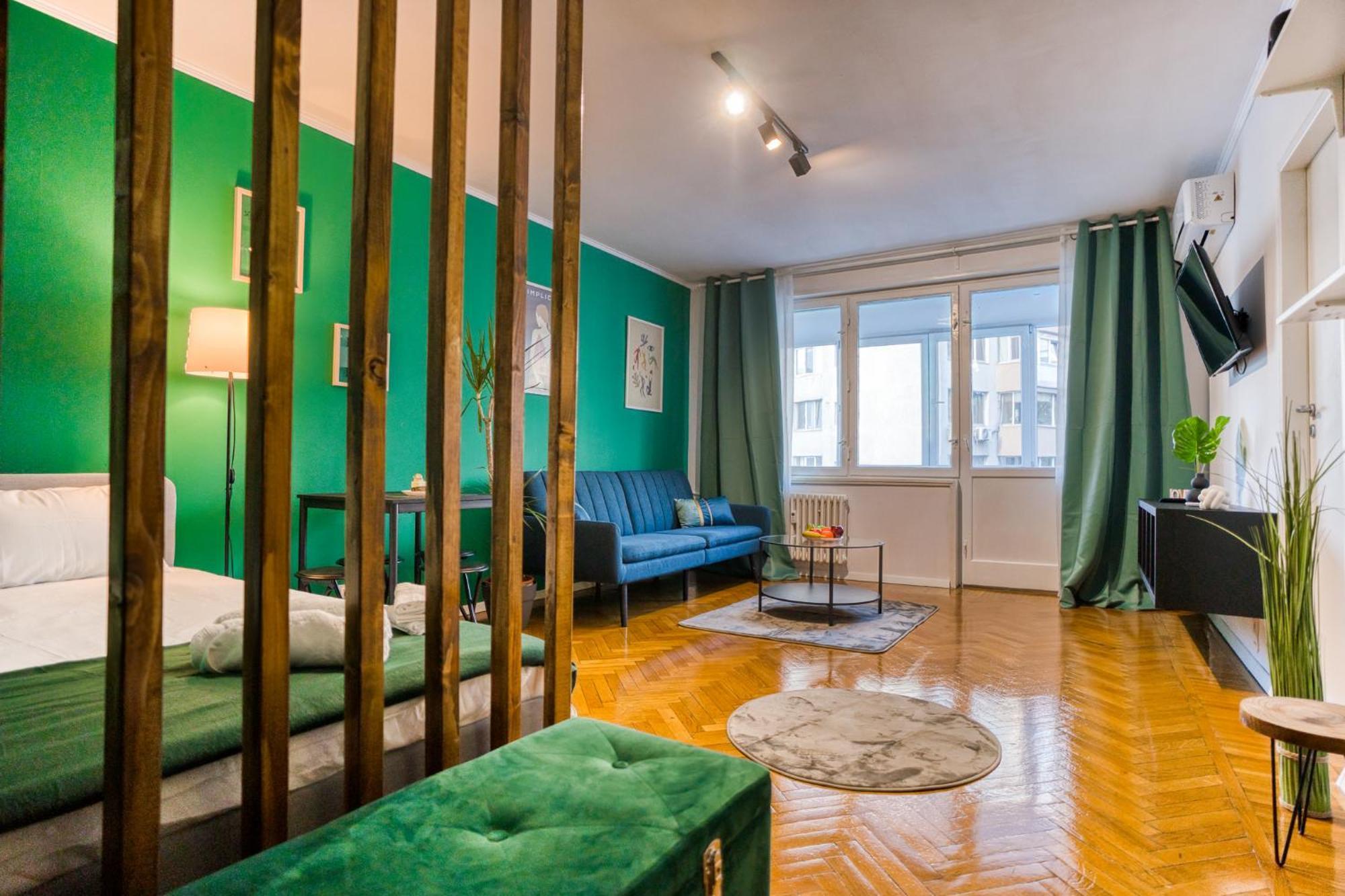 Hacienda Royal Palace - Central Designer Apartment 布加勒斯特 外观 照片