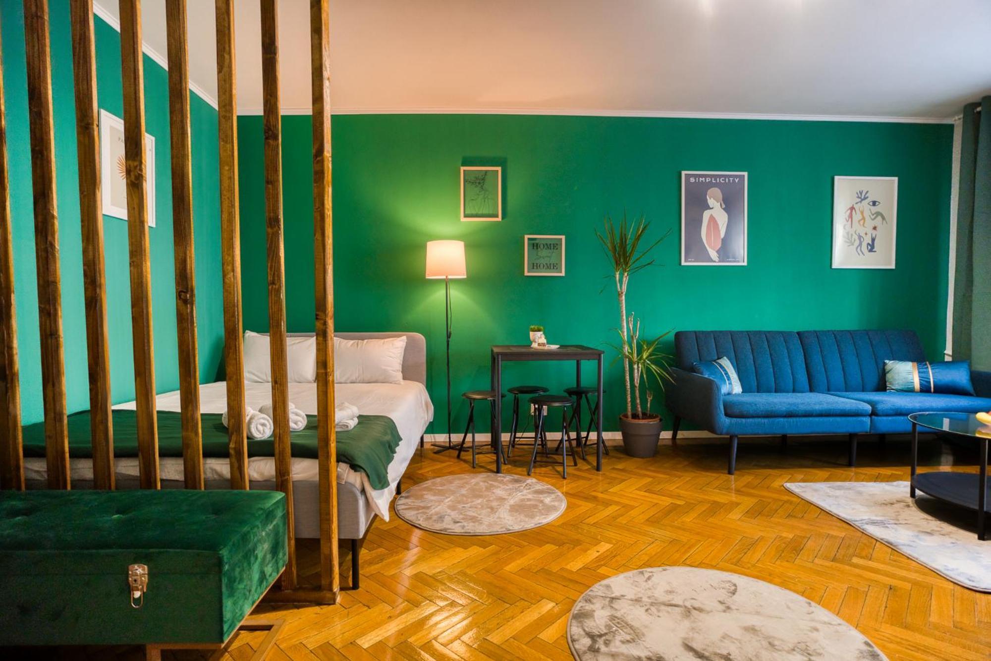 Hacienda Royal Palace - Central Designer Apartment 布加勒斯特 外观 照片