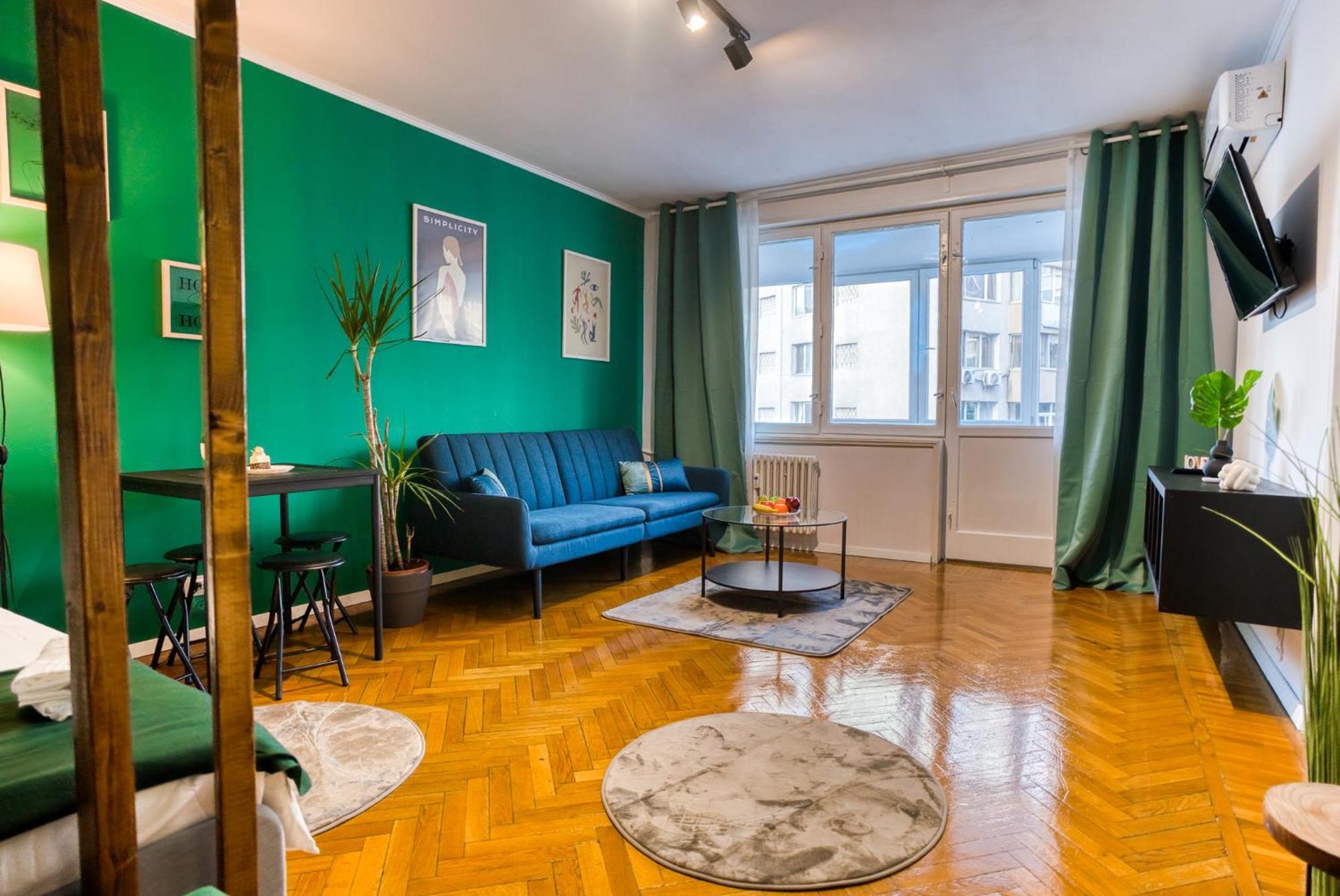 Hacienda Royal Palace - Central Designer Apartment 布加勒斯特 外观 照片
